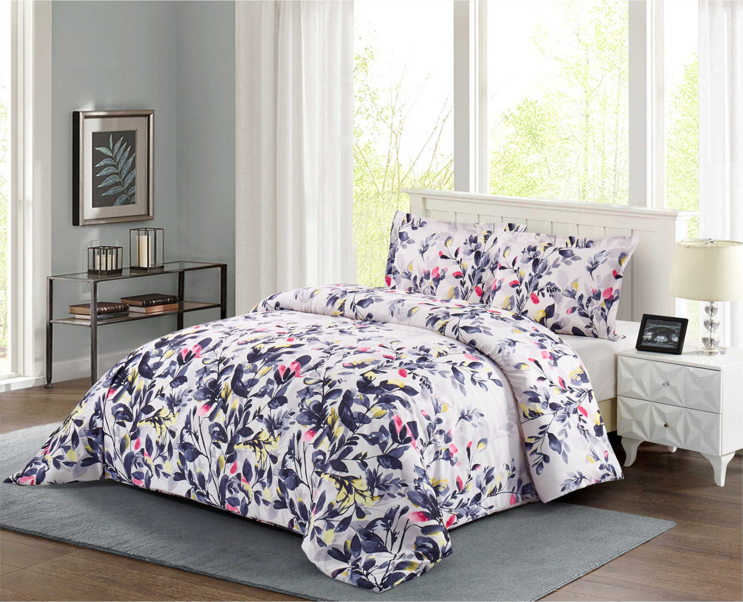 Capa Edredom 3PCS Estampada Caren