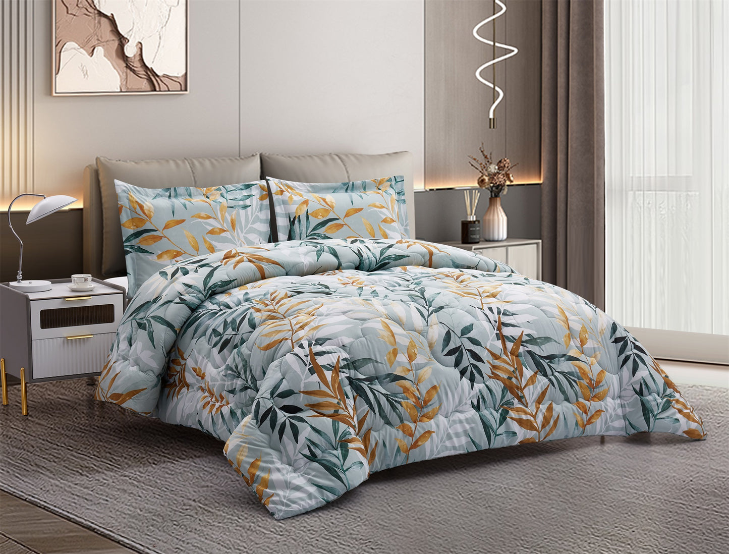 Edredon 2PCS & 1 Almofada Tropical