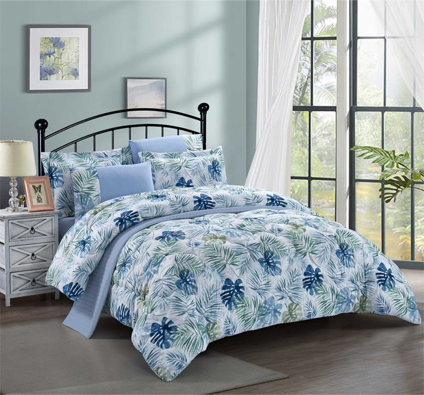 Conjunto Cama 6PCS (4 Almofadas Gardena)