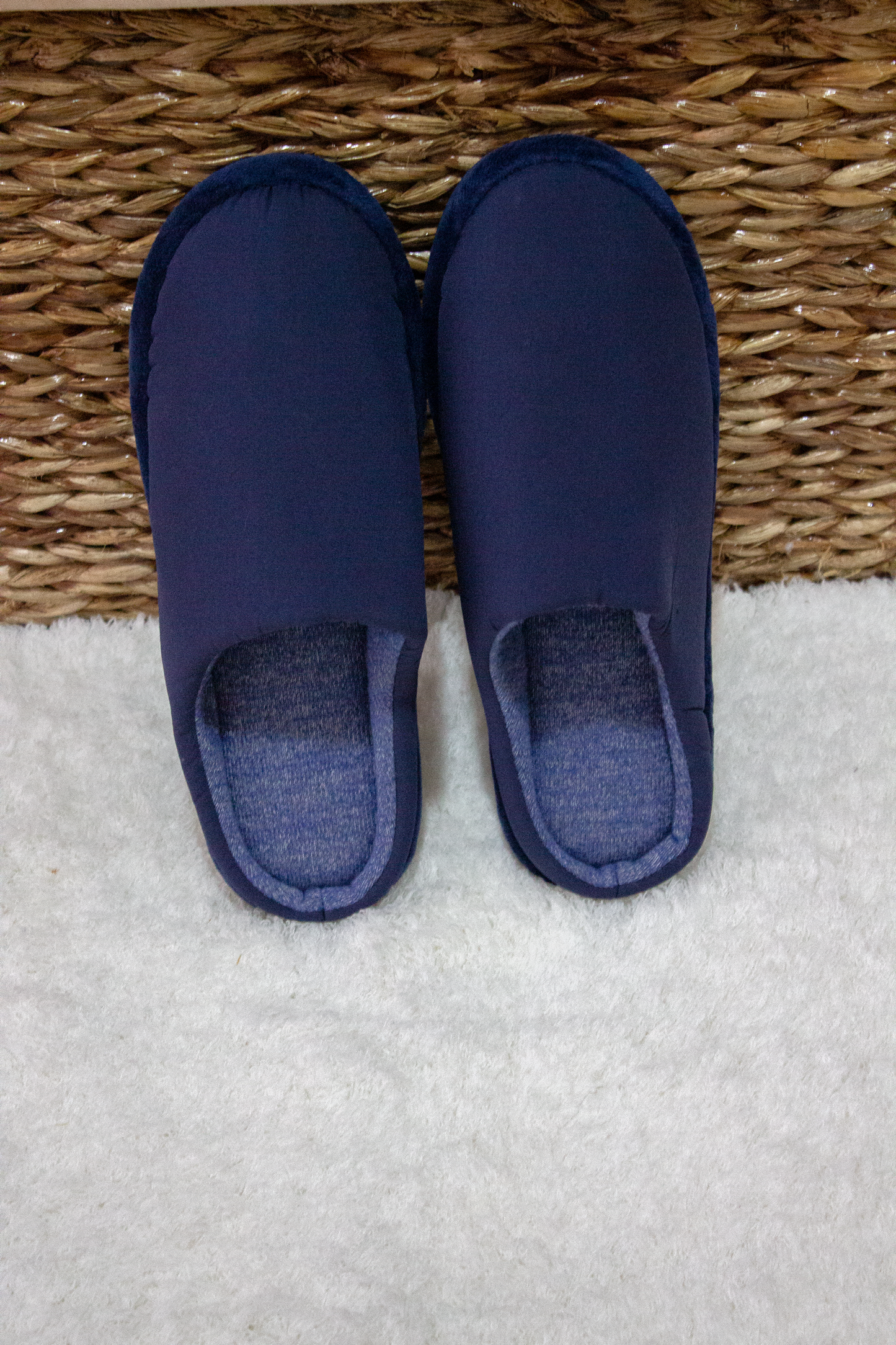 Chinelos de quarto azuis Homem