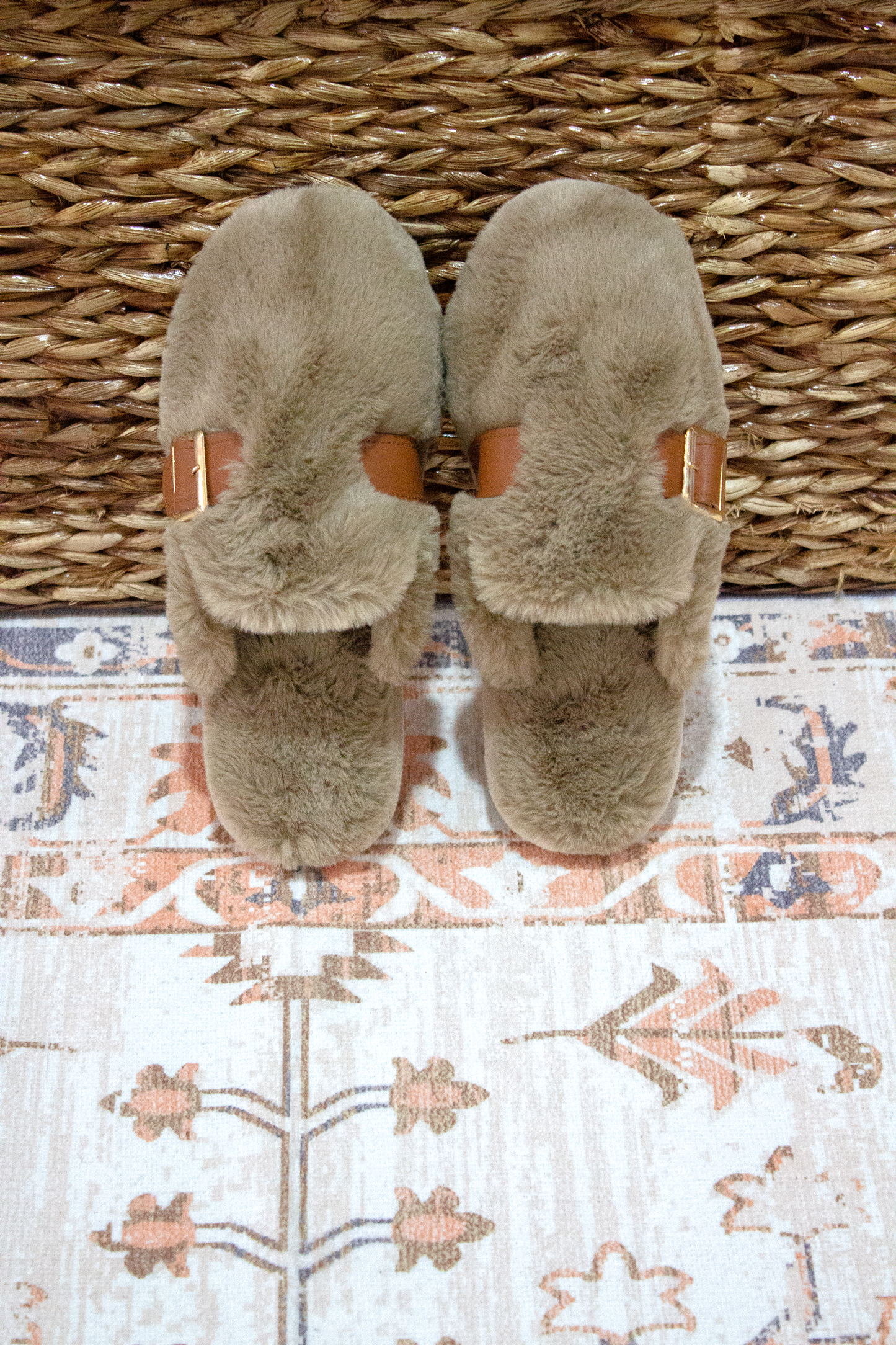Chinelos de quarto soca castanho Senhora
