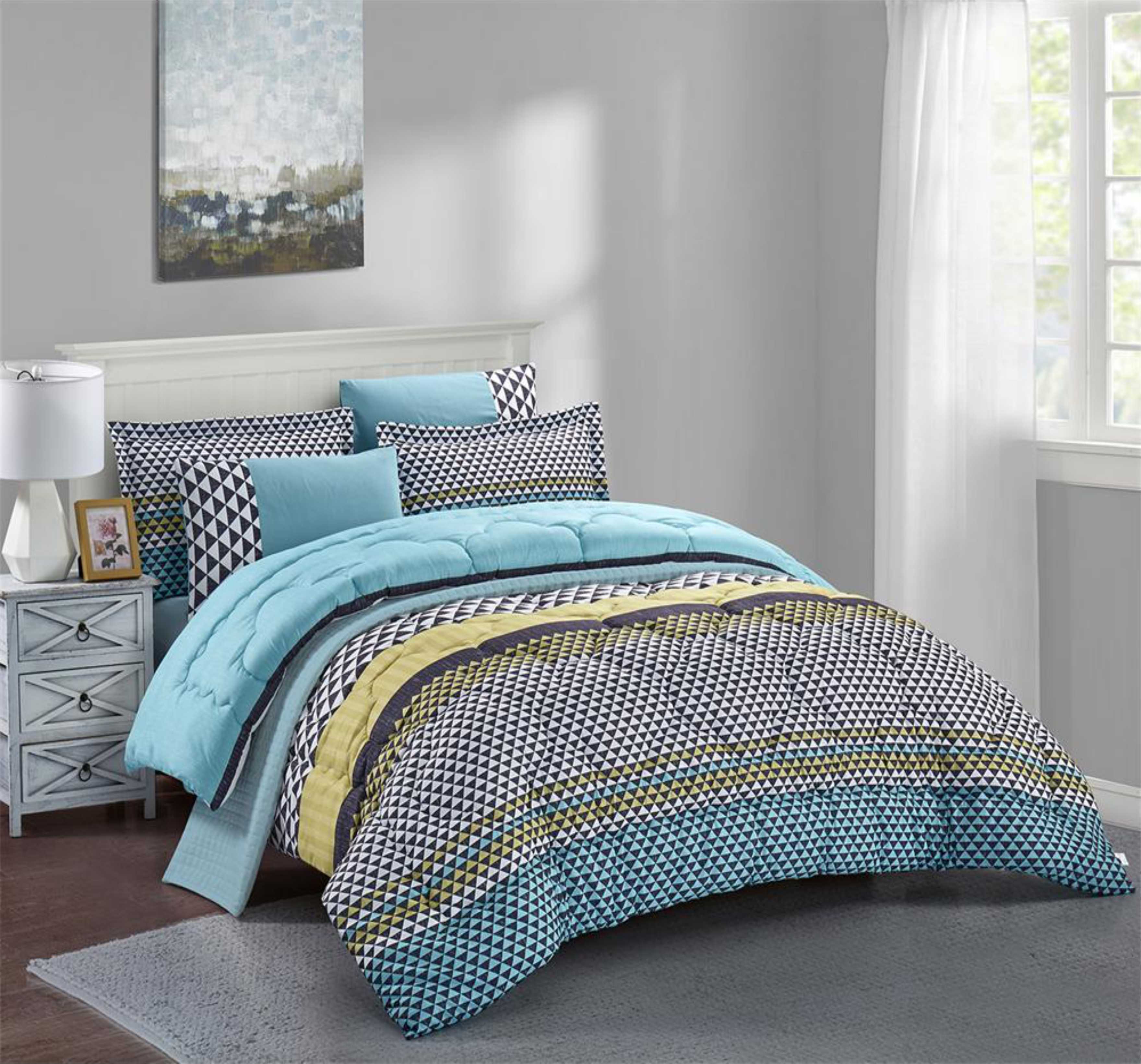 Conjunto Cama 6PCS (4 Almofadas Fenix)