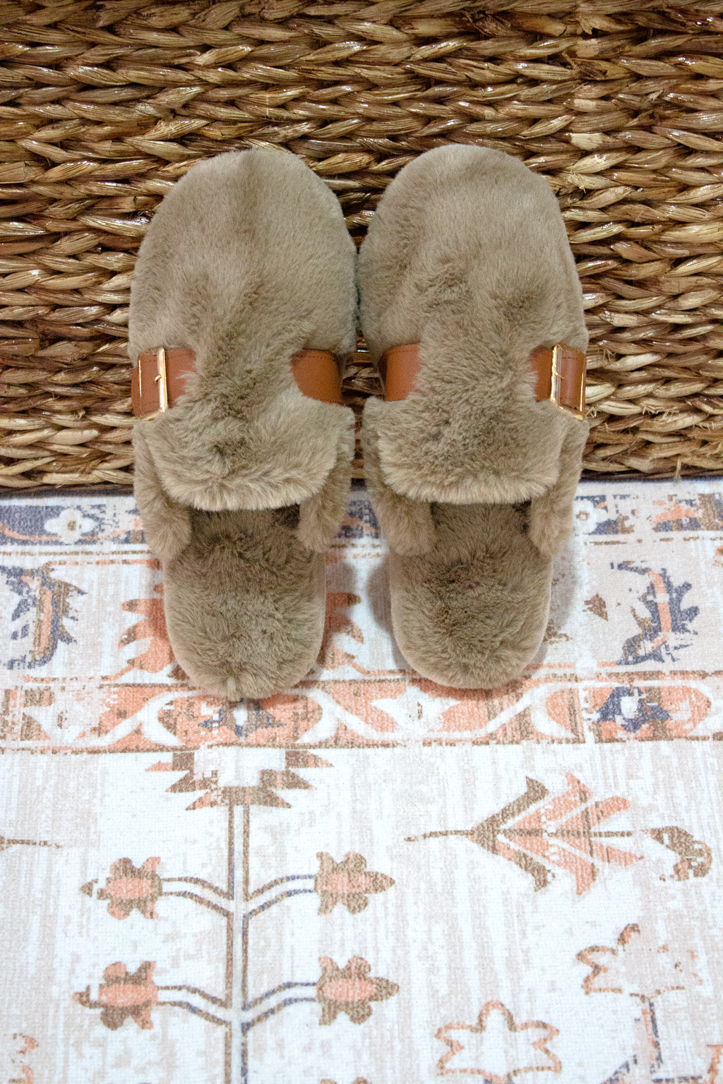 Chinelos de quarto soca castanho Senhora