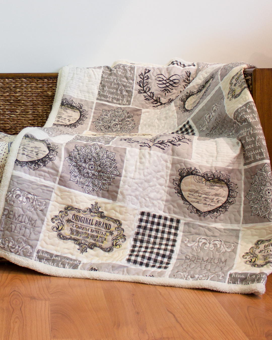 Manta Lauren com Sherpa