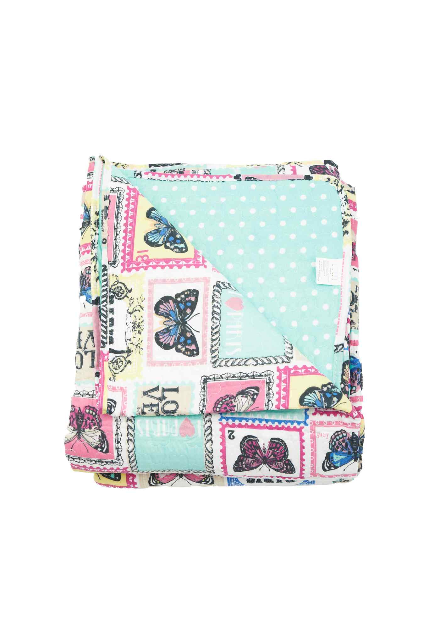 Colcha & 2 Almofadas Mariposas PL
