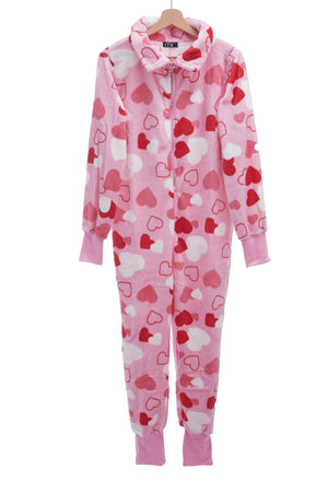 Pijama Macacão Coração