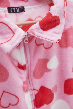 Pijama Macacão Coração