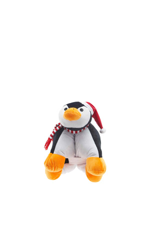 Almofada Peluche Christmas Pinguim